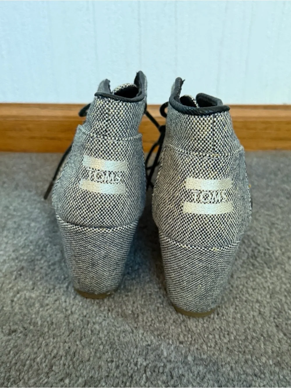 Toms wedge ankle
